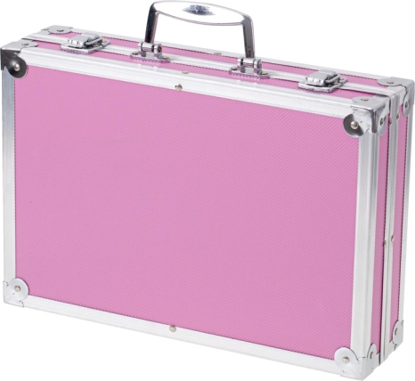 Praktischer rosa Koffer