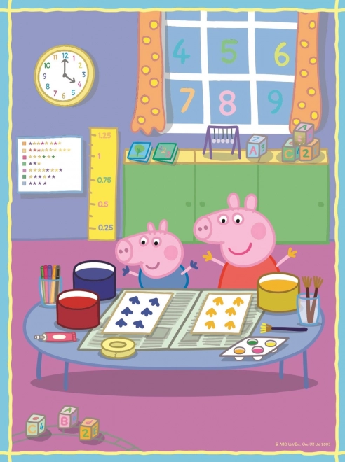 Peppa Pig Puzzle and Memory Game Set