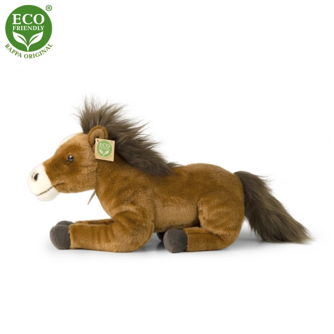 Plush Lying Horse Eco-Friendly 35 cm