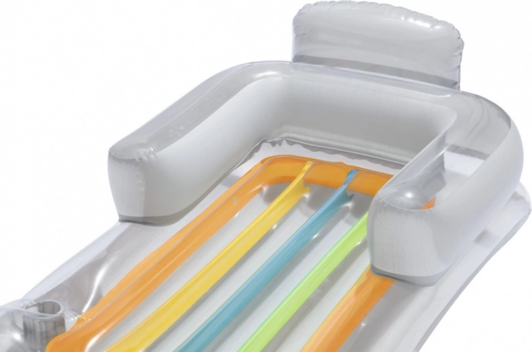 Comfortable backrest and armrests