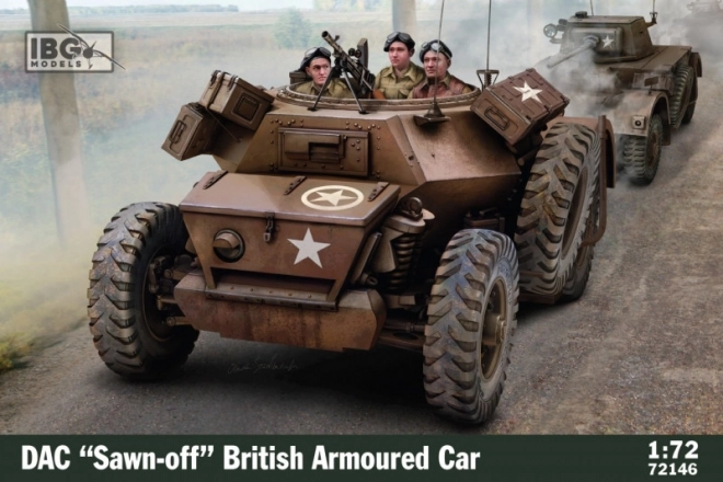 Model kit British Armoured Car 1/72