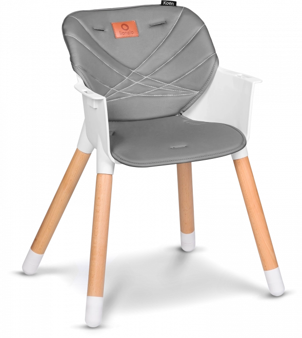 Lionelo Koen 2-in-1 High Chair Grey Stone