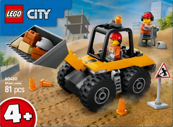 Lego City Yellow Wheel Loader