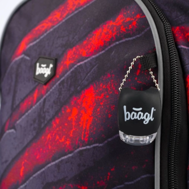 BAAGL ENSEMBLE 3 Core Láva: sac à dos, trousse, sac