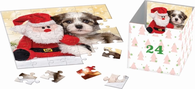 Eurographics Advent Calendar Puzzle: Christmas Paws