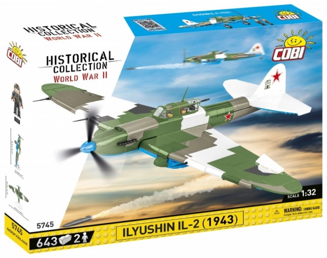 Cobi II WW Aircraft IL-2 Model Kit