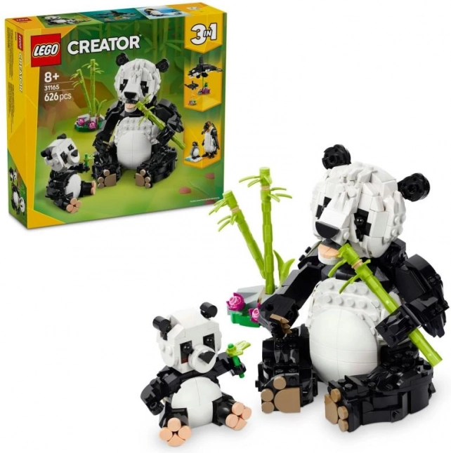 LEGO Creator 3in1 Wild Animals: Panda Family
