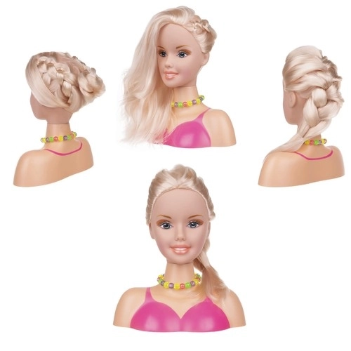 Hair Styling Head with Accessories