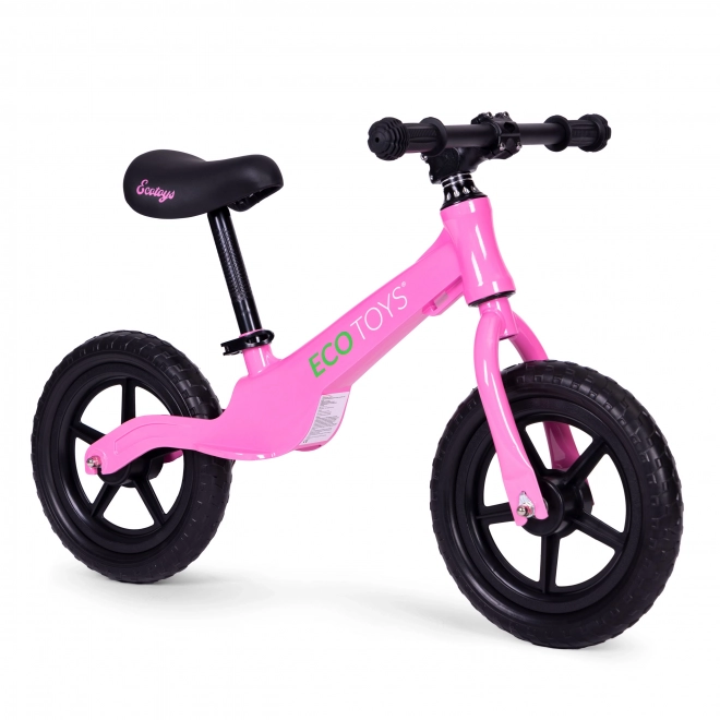 Children's Balance Bike by Ecotoys, Pink