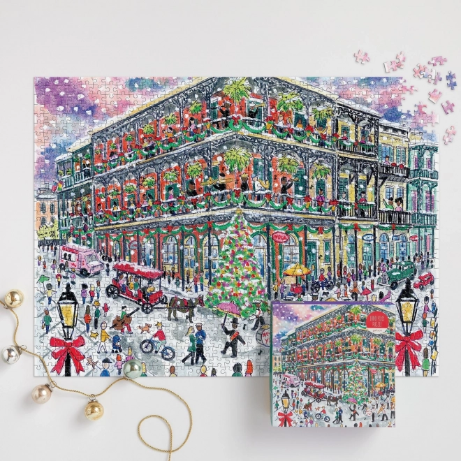 Christmas in New Orleans Puzzle 1000 Pieces