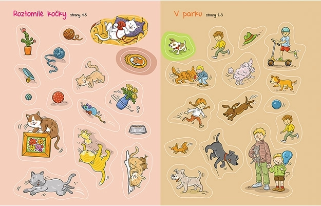 Sticker Book Domestic Animals