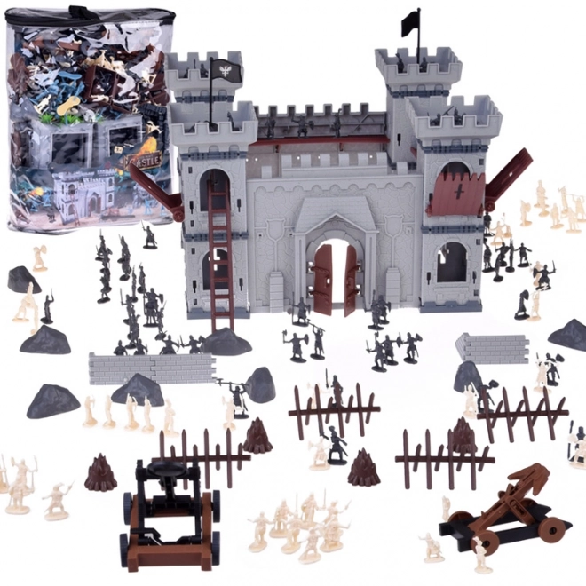 Toy Soldier Set with Knights and Pirates Accessories