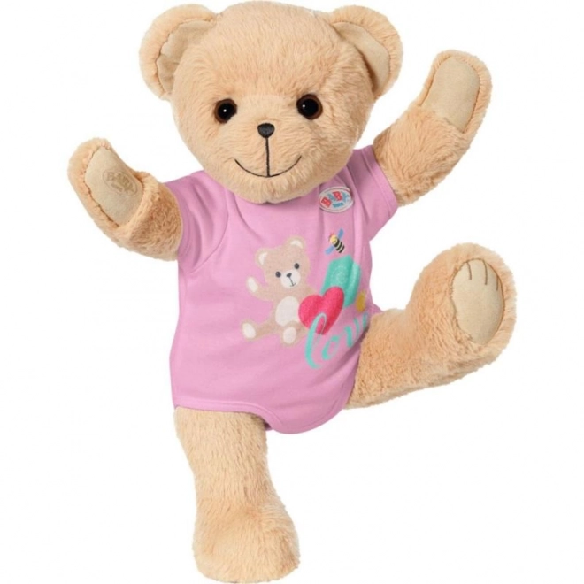 Baby Born Teddy in Pink Outfit