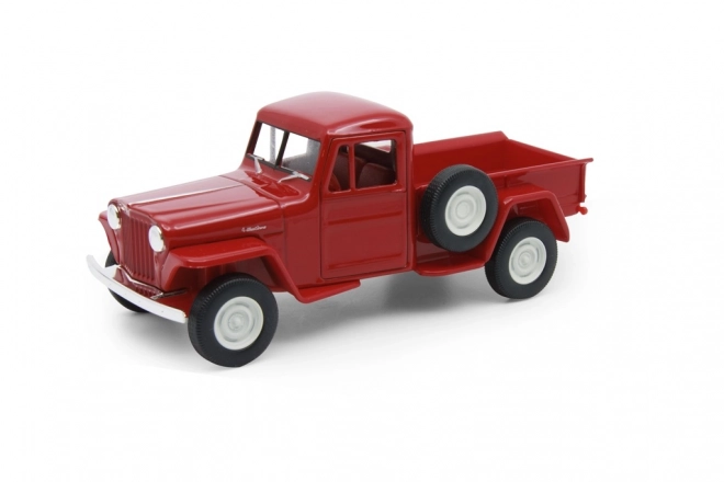 Diecast Jeep Willys Pickup 1947 Model 1:34