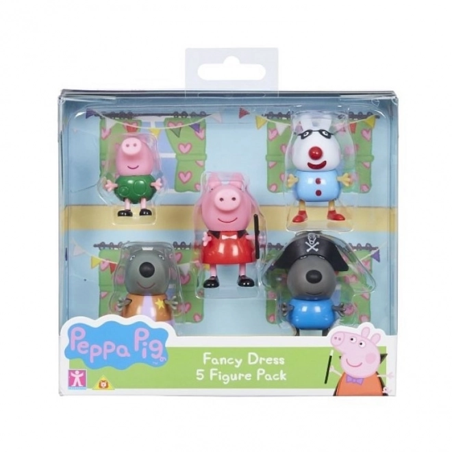 Peppa Pig 5-Figure Dress-up Set