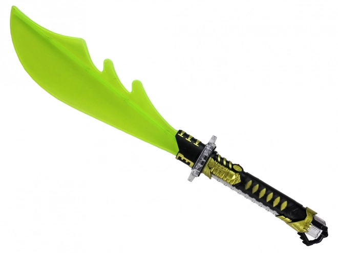 Glowing Yellow Toy Machete for Kids