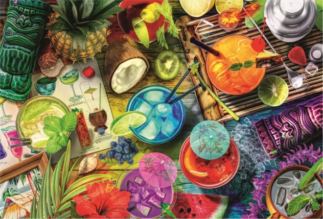 Trefl Wooden Craft Puzzle Vibrant Cocktails