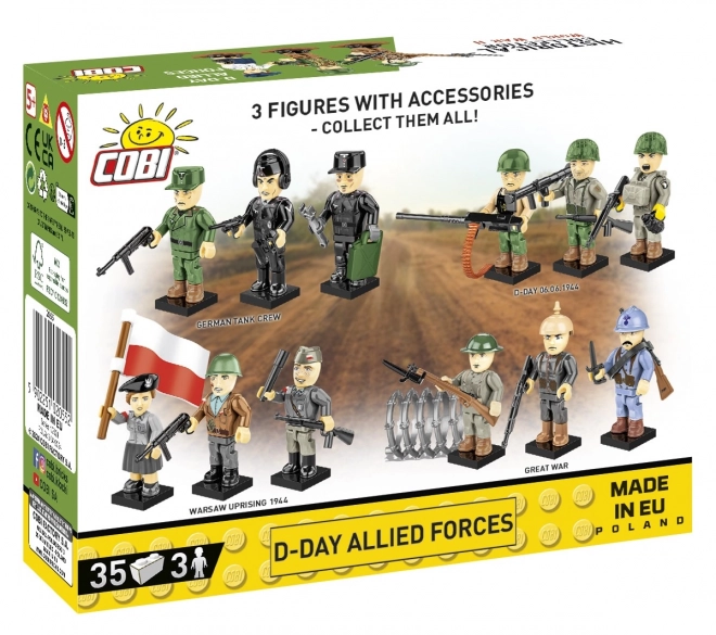 D-Day Allied Forces Toy Set