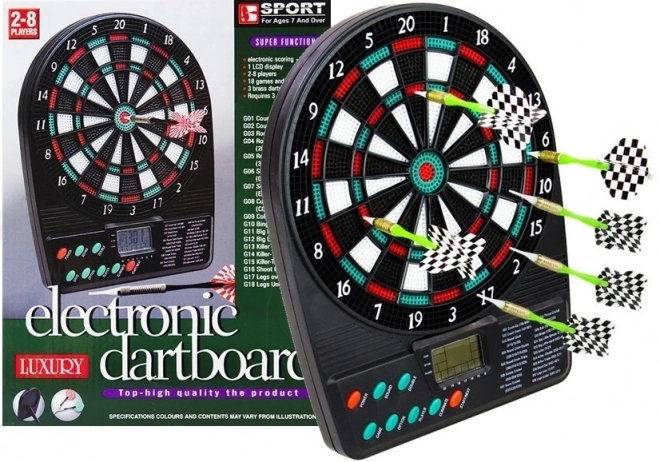 Electronic Dart Game with 20cm Target