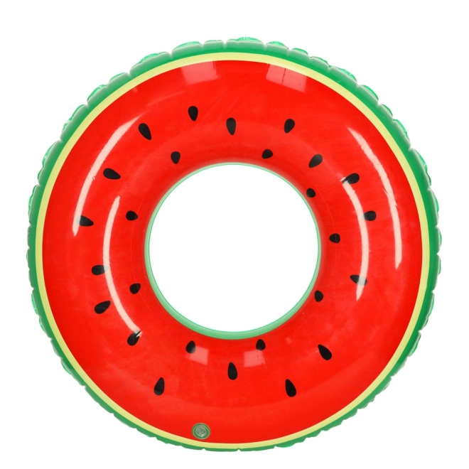 Large Inflatable Watermelon Swimming Ring – 110 cm