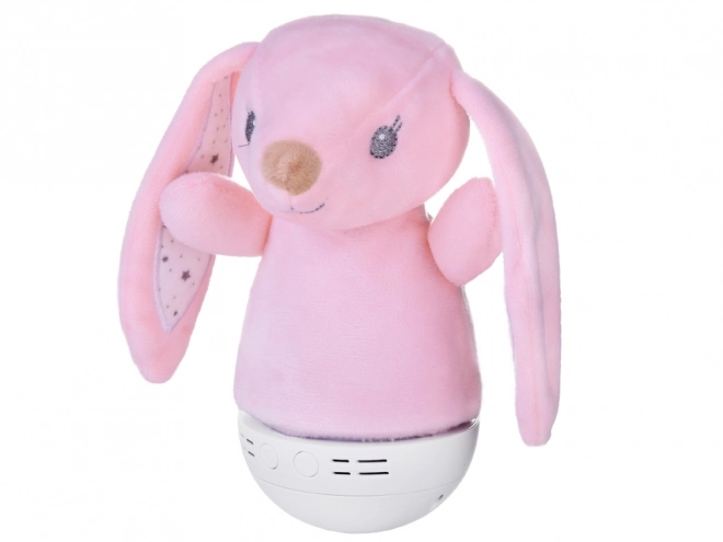 Plush Rabbit Night Light With Music Box