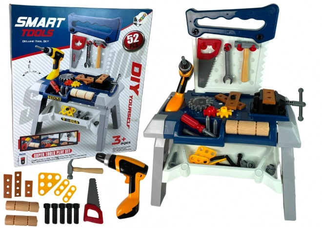 Workbench Tool Set with Drill for Kids