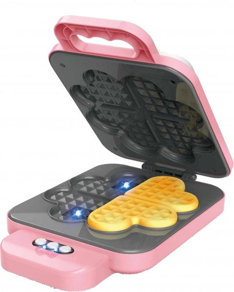 Children's waffle maker with light and sound effects 22.5 cm