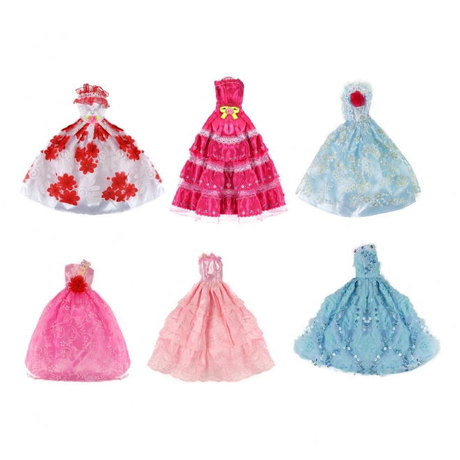 Elegant Doll Dresses Set