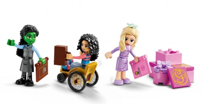 Lego Wicked Glinda, Elphaba and Nessarose at Shiz University Set