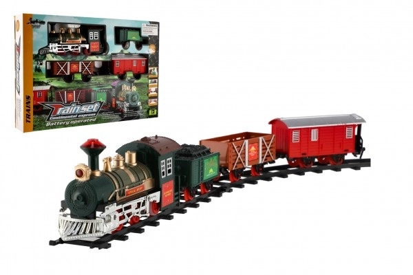 Battery Operated Train Set with Sound and Lights