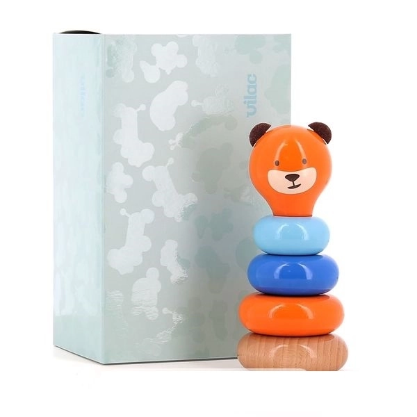 Vilac Wooden Stacking Bear Tower