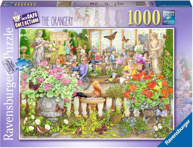 Ravensburger Orange Garden Café 1000 Piece Puzzle