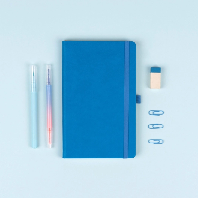 Blue Dotted Notique Notebook 13 x 21 cm