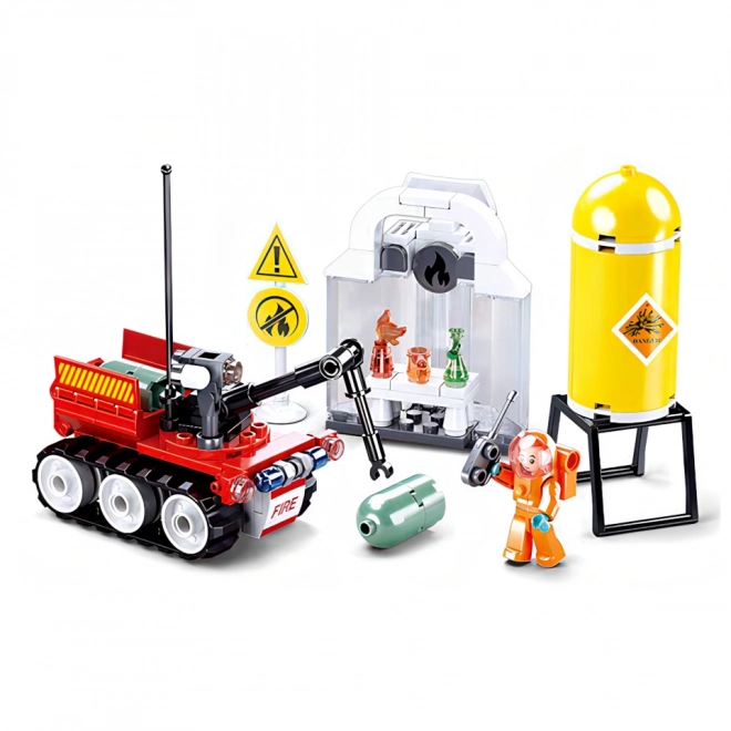 Sluban Remote Control Firefighting Robot