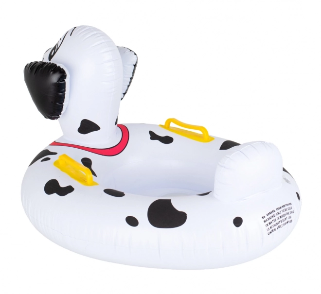 Inflatable Swim Ring with Dalmatian Design for Toddlers