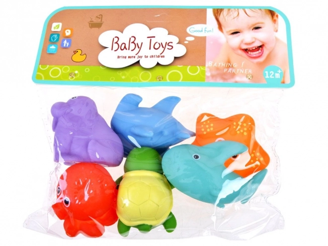 Set of Rubber Sea Animals