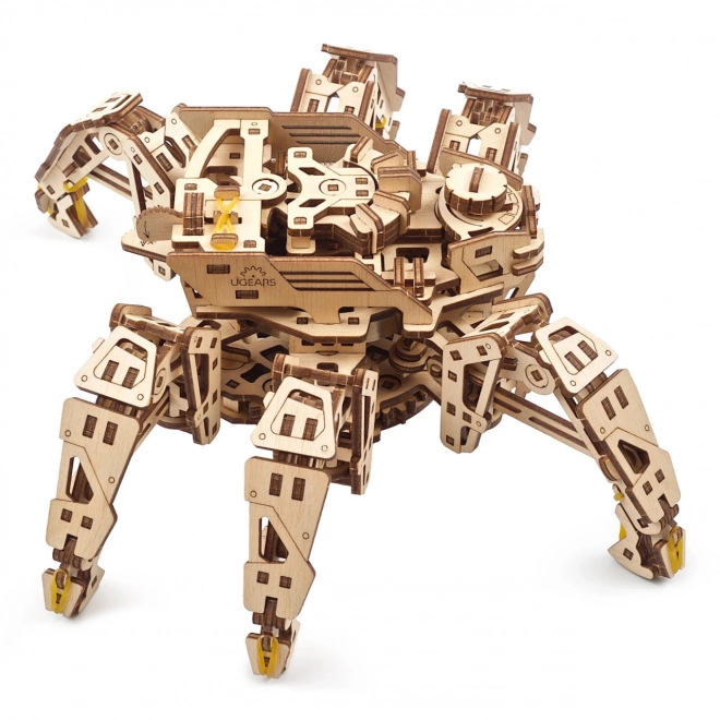 Ugears 3D Wooden Mechanical Puzzle Hexapod Explorer