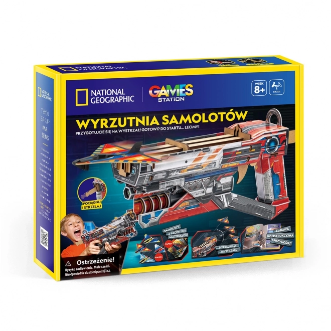 3D Puzzle Airplane Launcher - National Geographic