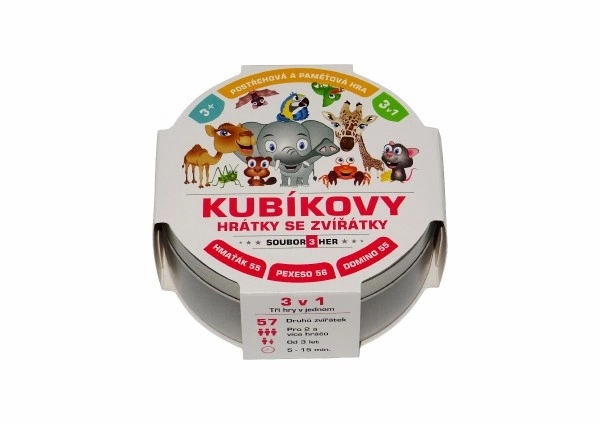 Kubik's Animal Games Set