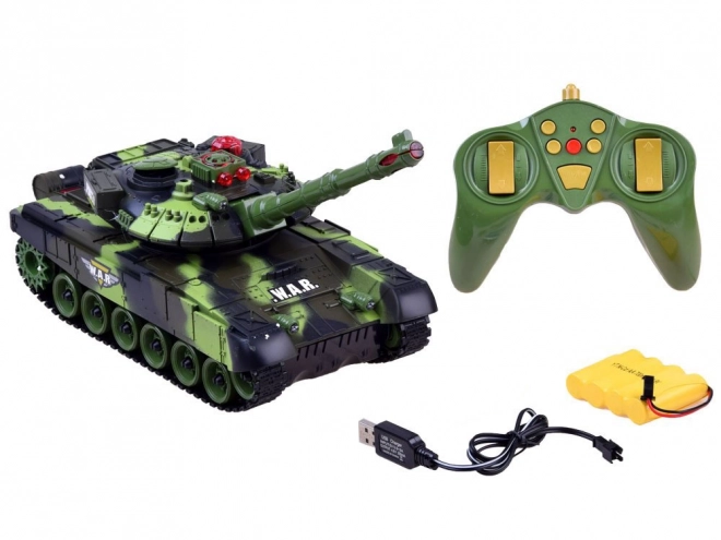 Remote Control Battle Tank – green-moro