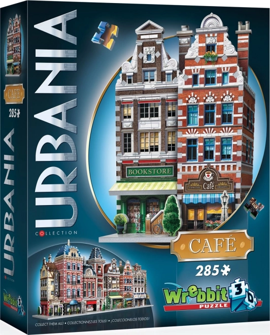 3D Puzzle Urbania Café by Wrebbit