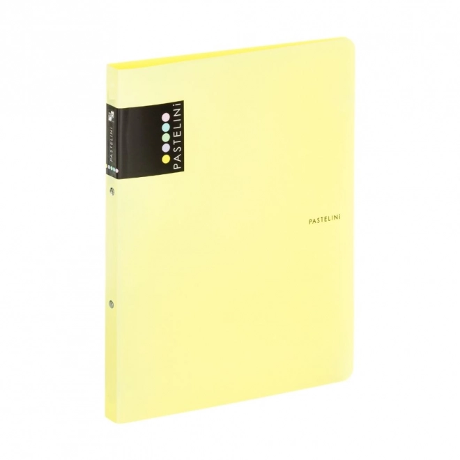 Pastelini Yellow A4 Ring Binder