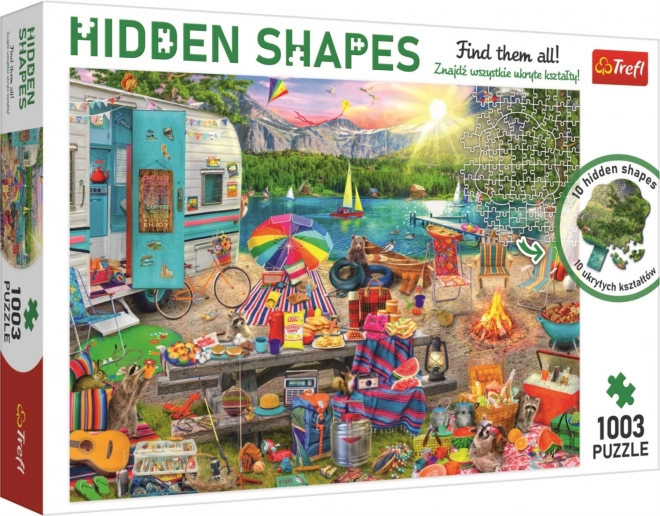 Hidden Shapes: Camper Road Trip Puzzle