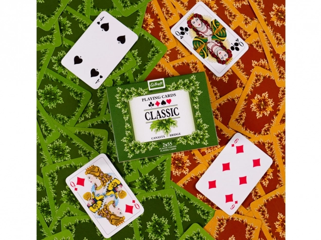 Trefl Carte da gioco Classiche Classic 2 x 55