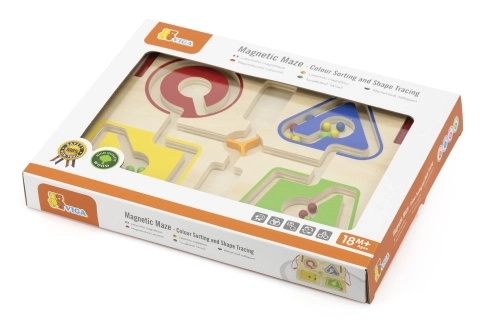 Wooden Magnetic Maze Game