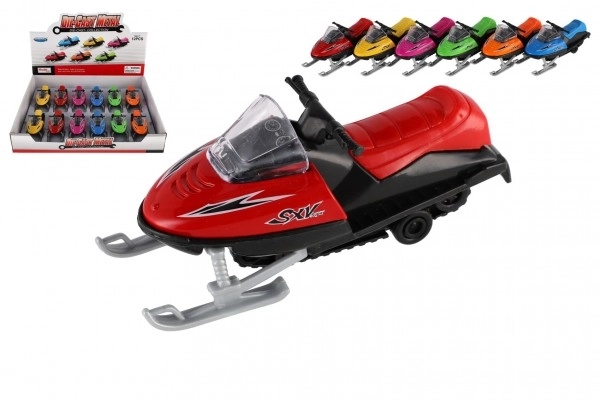 Snow Mobile Pullback Toy