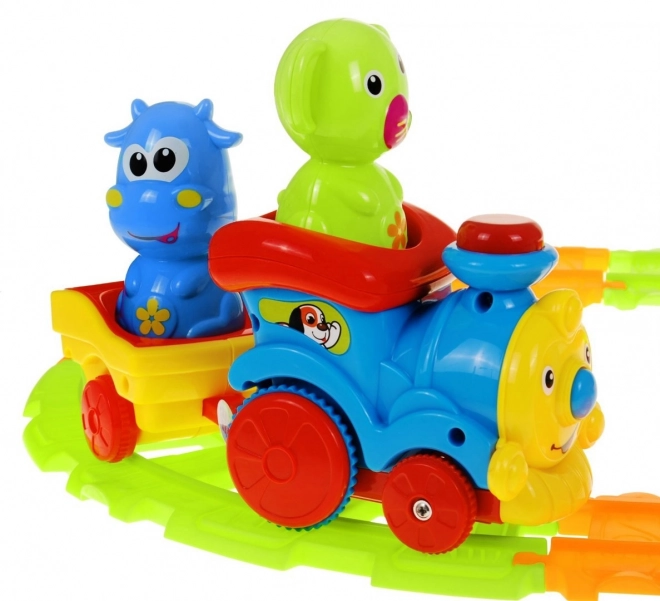 Baby Train Set with Sounds and Animals