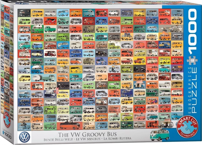 Eurographics VW Groovy Bus Puzzle 1000 Pieces