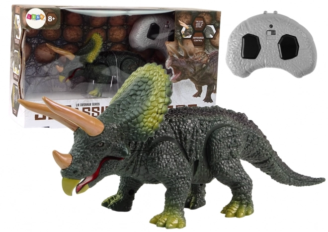 Remote Control Triceratops Dinosaur Toy