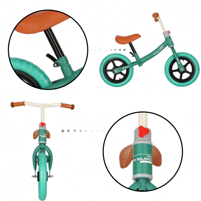 Lightweight Turquoise Balance Bike